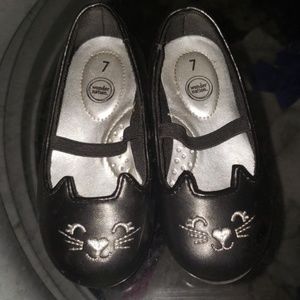 Toddler car shoes black size 7